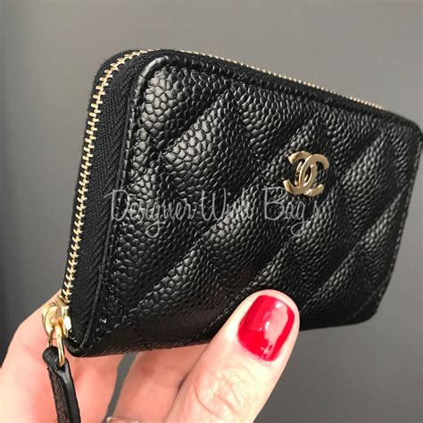 chanel purse wallet|chanel zipped wallet small.